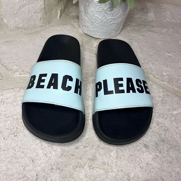 Pink Beach Please slides sz small - Picture 3 of 3